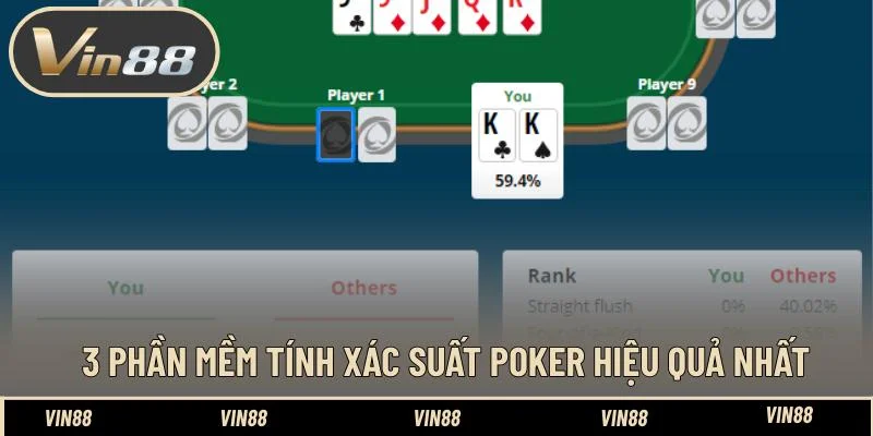3 Phần mềm tính xác suất poker hiệu quả nhất
