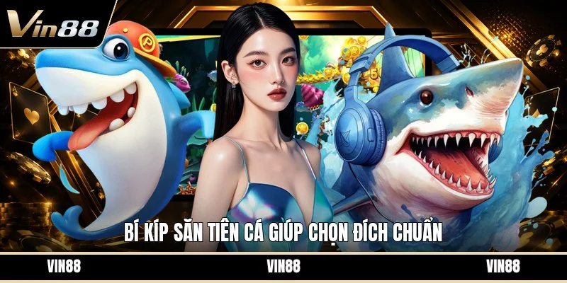 Bí kíp săn tiên cá giúp chọn đích chuẩn