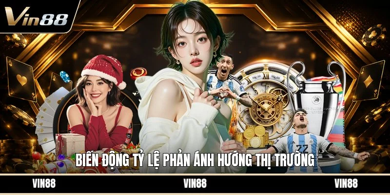 Biến động tỷ lệ phản ánh hướng thị trường