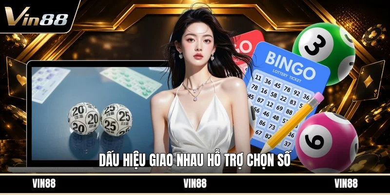 Dấu hiệu giao nhau hỗ trợ chọn số