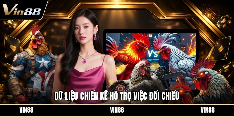 Dữ liệu chiến kê hỗ trợ việc đối chiếu