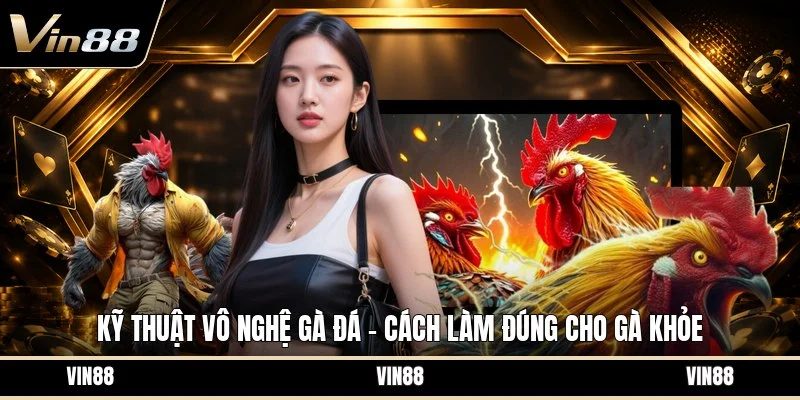 Kỹ thuật vô nghệ gà đá