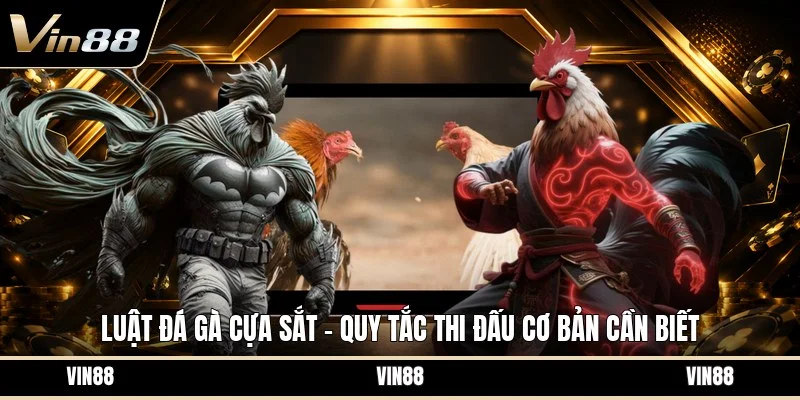 Luật đá gà cựa sắt
